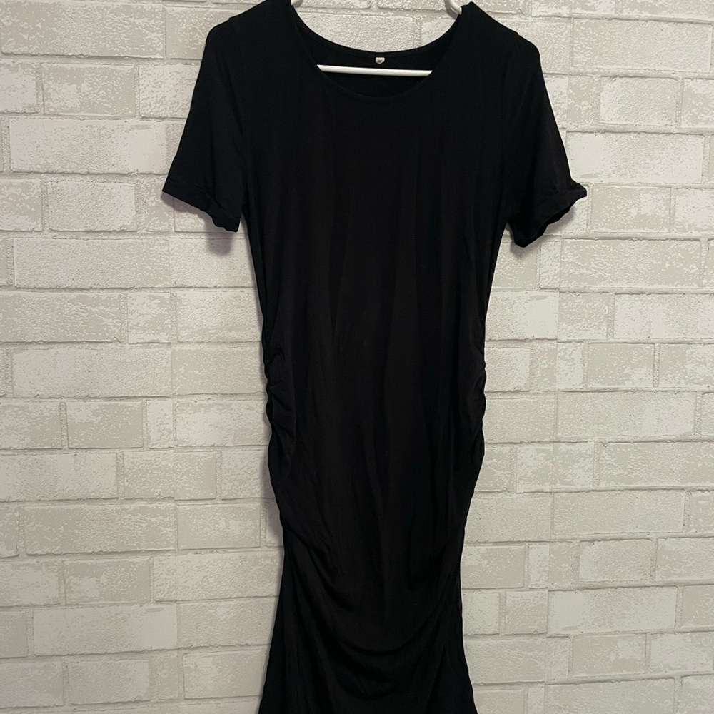 Maternity Elegant Black Women's Dress
